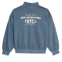MSX245: Kids Graphic Half Zip Sweatshirt (6-14 Years)